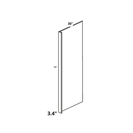 Fridge Panel - White - REP 3.4"x96"x30"