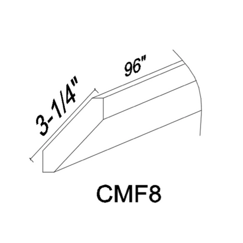 Crown Molding CMF8 3¼"x96"