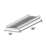Glass Rack Shaker 30"x15"