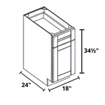 Base Cabinet 18"x34½"x24"