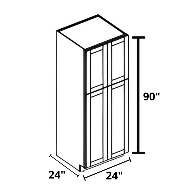 Pantry 24"x90"x24" BoltonGreen
