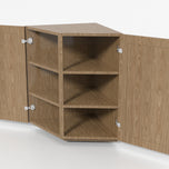 Angle Base Cabinet 24"x34½"x24"