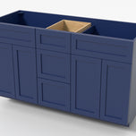 Double Sink Vanity VSD 60"x34½"x21" 3-Drawer´s / 2-Doors (L/R)