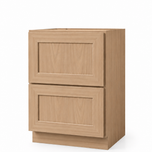 2 Drawers 21"x 34½"x24" - Base Cabinet