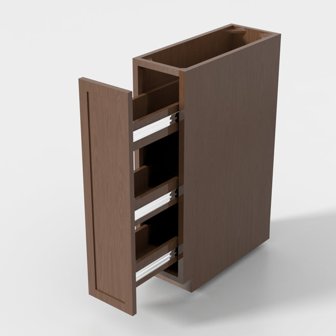 Pull Out Spice Rack 9"x34½"x24" Base Cabinet