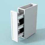 Pull Out Spice Rack 9"x34½"x24" Base Cabinet