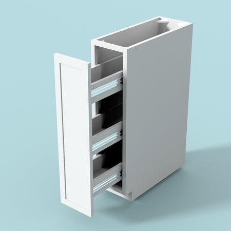 Pull Out Spice Rack 9"x34½"x24" Base Cabinet