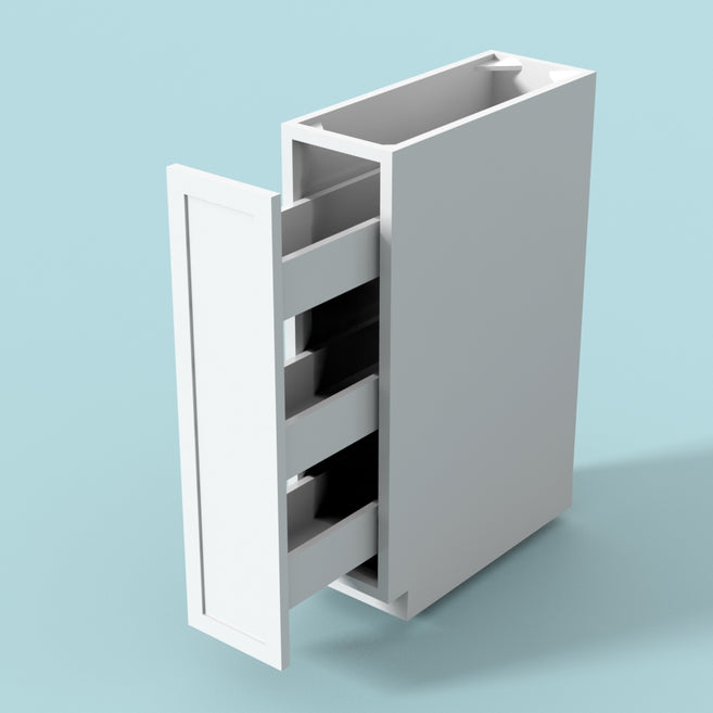 Pull Out Spice Rack 9"x34½"x24" Base Cabinet