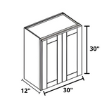 Wall Cabinet 30"x30"x12"