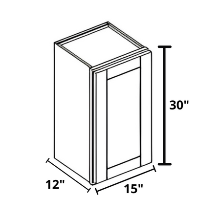 Wall Cabinet 15"x30"x12"