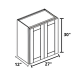 Wall Cabinet 27"x30"x12"