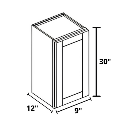 Wall Cabinet 9"x30"x12"