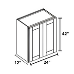 Wall Cabinet 24"x42"x12"