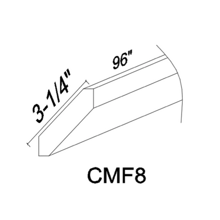 Crown Molding CMF8 3¼"x96"