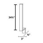 Base Filler 3"x34½"x¾"