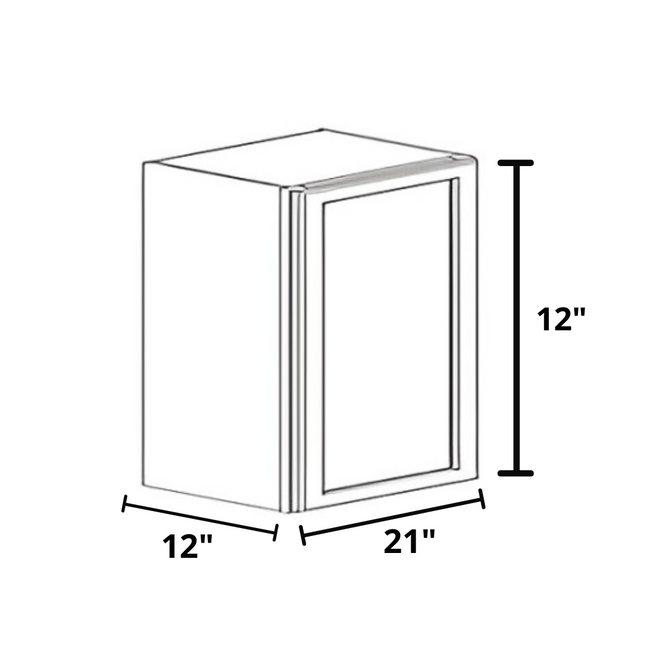 Bridge Wall Cabinet 21"x12"x12"