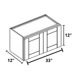 Bridge Wall Cabinet 33"x12"x12"