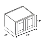 Above the Fridge/Stove 33"x12"x24" Wall Cabinet