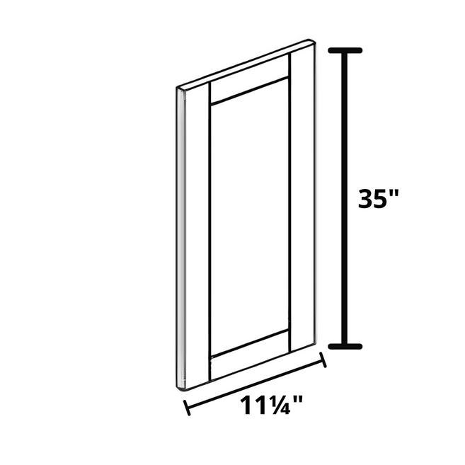 Decorative Door MWEP 11¼"X35"x¾"