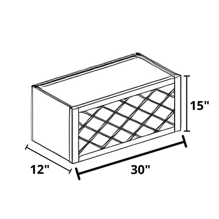 Wine Rack 30"x15"x12"