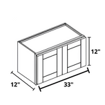 Above the Fridge/Stove 33"x12"x12" Wall Cabinet