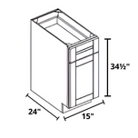 Base Cabinet 15"x34½"x24"