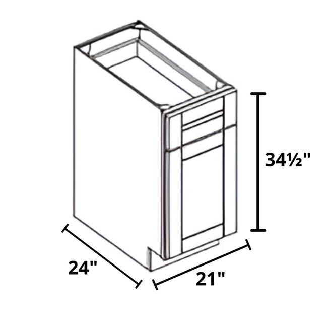 Base Cabinet 21"x34½"x24"