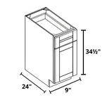 Base Cabinet 9"x34½"x24"