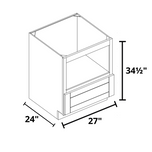 Microwave 27"x34½"24" Base Cabinet