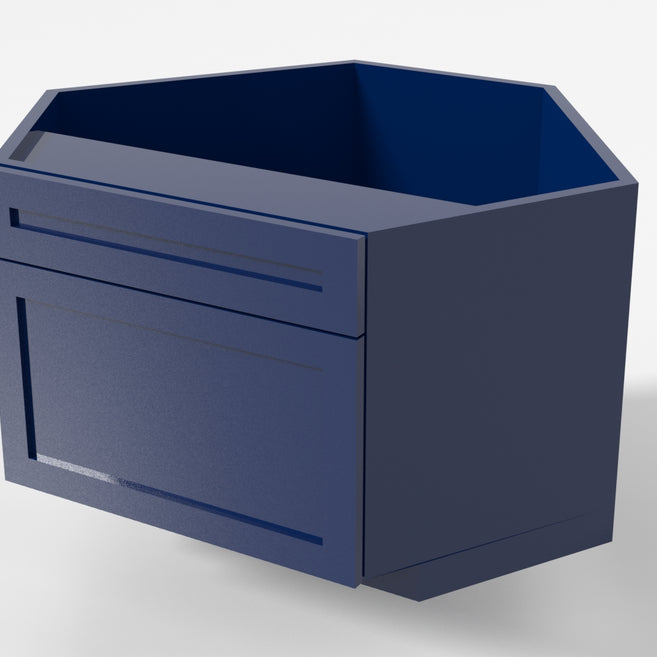Corner Sink 36"x34½"x24" Base Cabinet