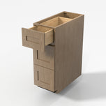 3 Drawers 24"x34½"x24" Base Cabinet