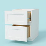 2 Drawers 36"x34½"x24" Base Cabinet