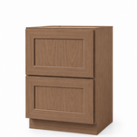 2 Drawers 21"x 34½"x24" - Base Cabinet