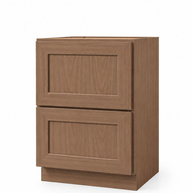 2 Drawers 21"x 34½"x24" - Base Cabinet