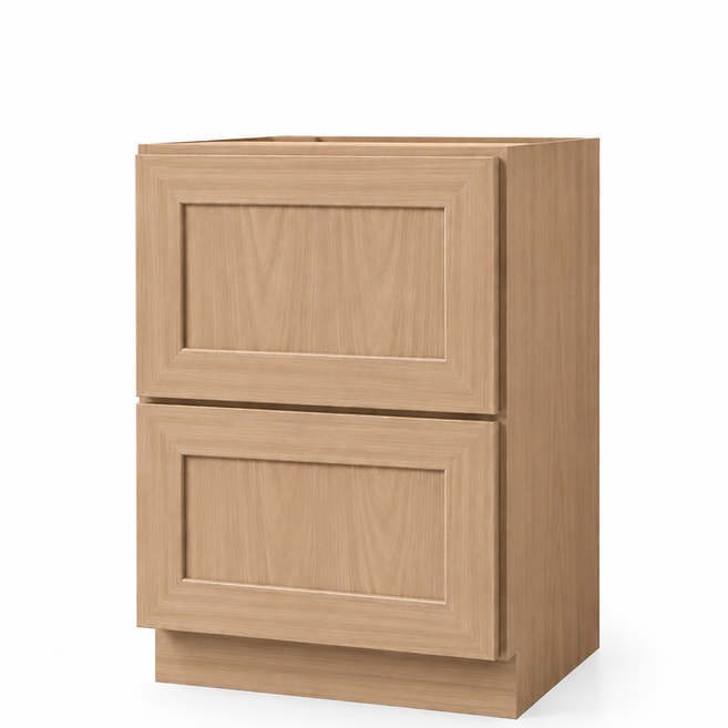 2 Drawers 21"x 34½"x24" - Base Cabinet