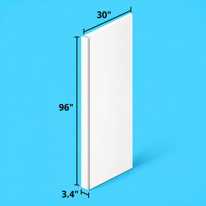 Fridge Panel REP 3.4"x96"x30"