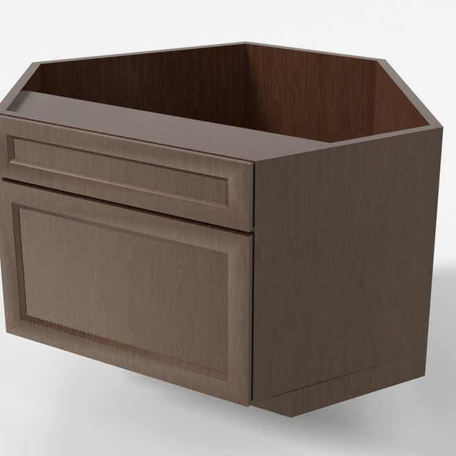 Corner Sink 36"x34½"x24" Base Cabinet
