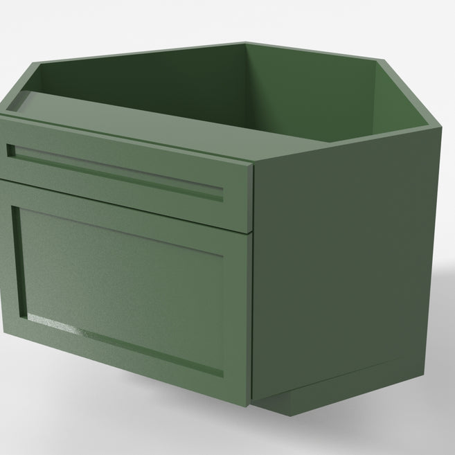 Corner Sink 36"x34½"x24" Base Cabinet