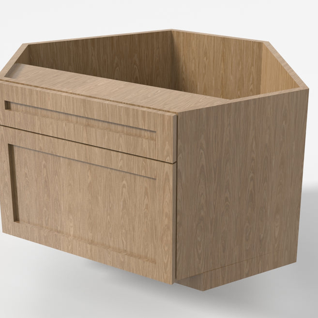 Corner Sink 36"x34½"x24" Base Cabinet