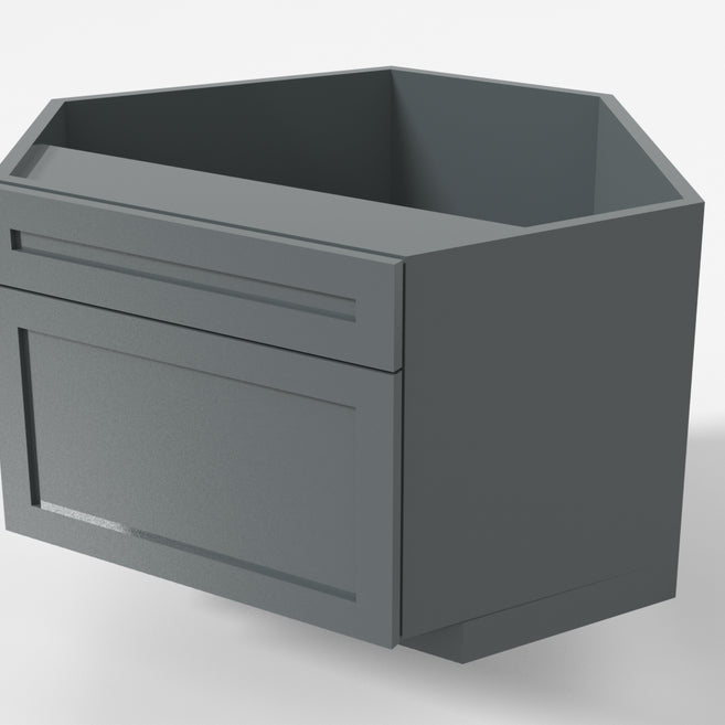 Corner Sink 36"x34½"x24" Base Cabinet