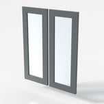 Glass Door 36"x36"x¾" (Set of 2)