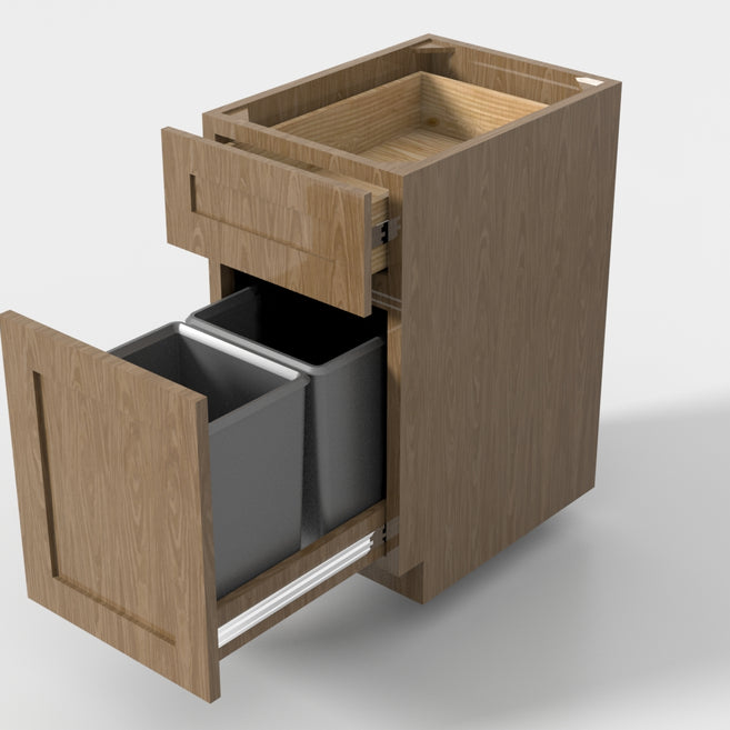 Pull Our for Trash 21"x34½"x24" Base Cabinet