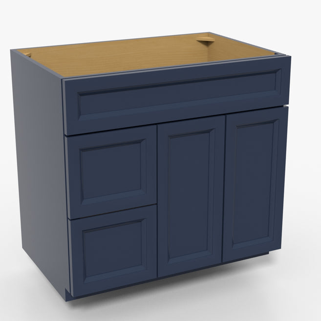 Vanity Sink VSD 36"x34½"x21" L/R - 2-Drawer´s / 2-Door´s