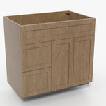 Vanity Sink VSD 36"x34½"x24" L/R - 2-Drawer´s / 2-Door´s