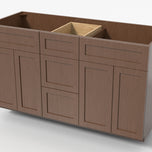 Double Sink Vanity VSD 60"x34½"x21" 3-Drawer´s / 2-Doors (L/R)