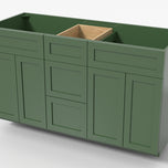 Double Sink Vanity VSD 60"x34½"x21" 3-Drawer´s / 2-Doors (L/R)