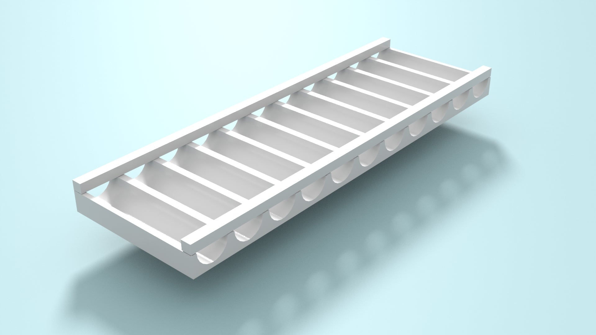 Glass Rack White Glass Rack Shaker 30